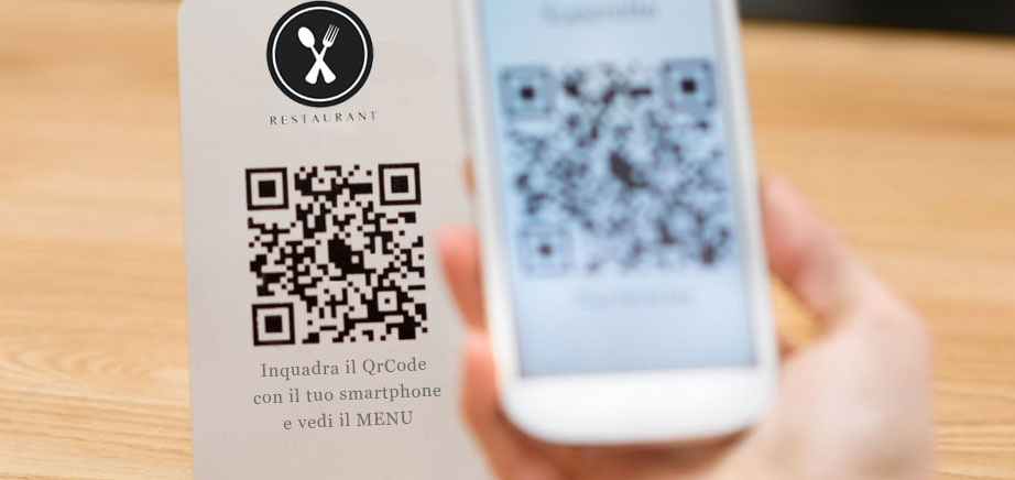 menu digitale ristoranti pizzerie per smartphone e cellulari clienti 